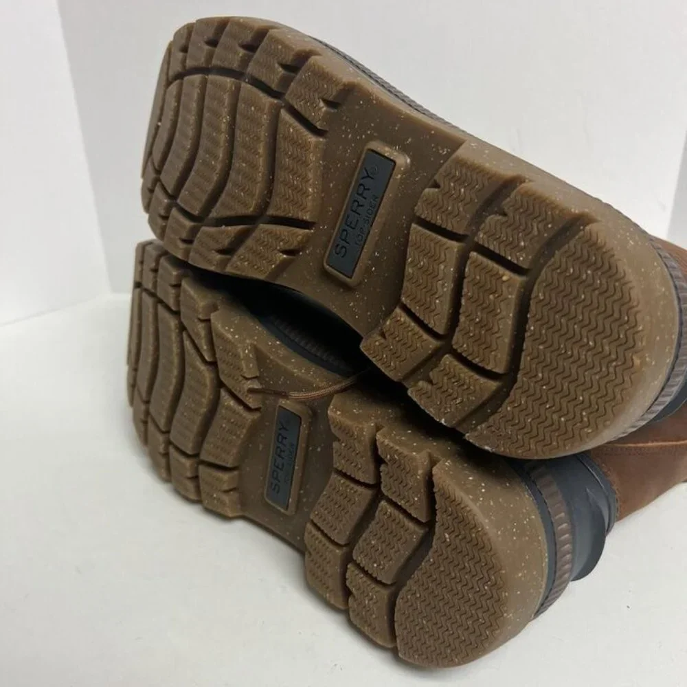 Sperry Mens Ice Bay Boot Tan Size 13 M